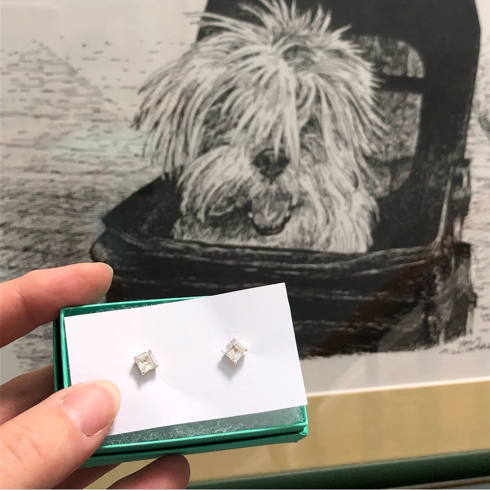 Crystal Stud Earrings